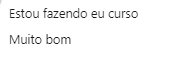 Depoimento de aluno 2