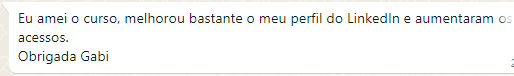 Depoimento de aluno 4